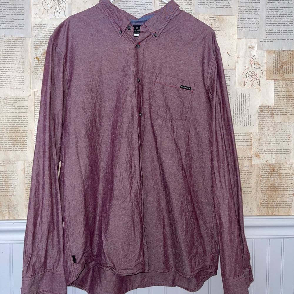 oakley button up